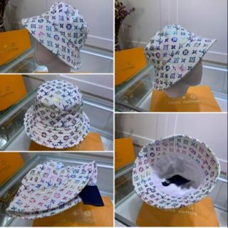 louis vuitton leather bucket hat