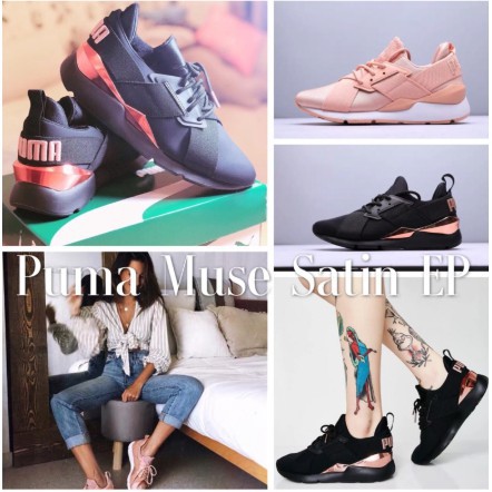 puma muse metallic casual