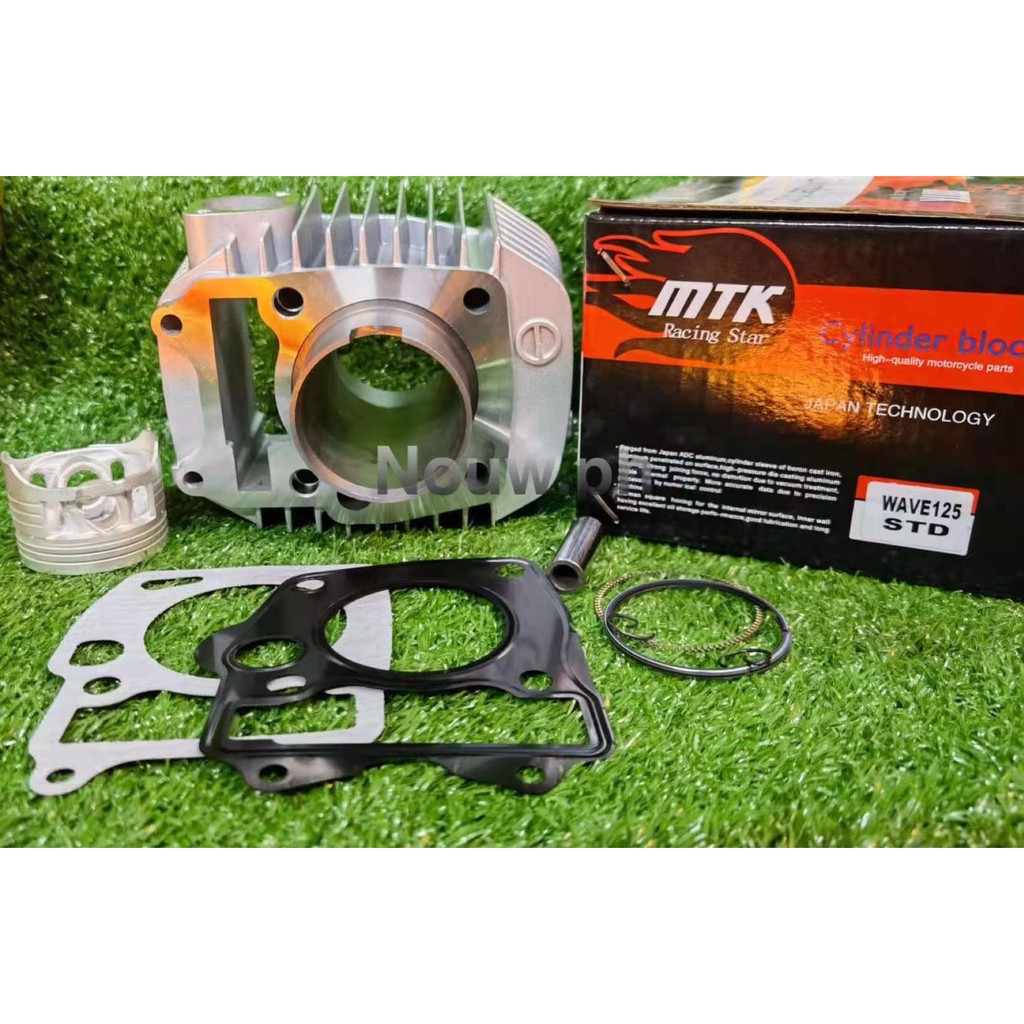 MTK Cylinder Bore Steel Set for WAVE125 STANDARD SIZE Shopee Philippines