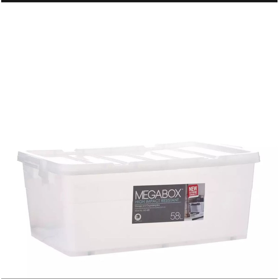 MG683 MegaBox HighImpact Storage Box 58 liters Shopee Philippines