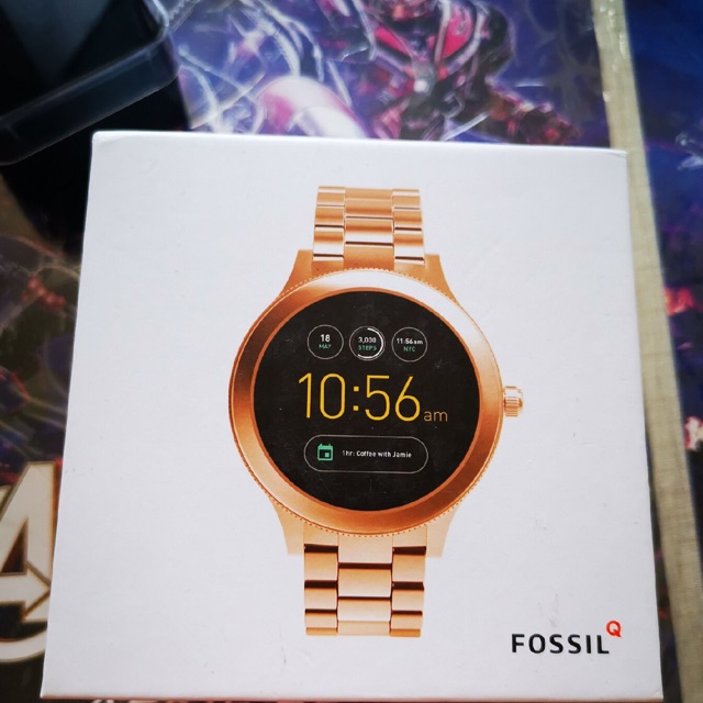 fossil gen 3 rose gold smartwatch