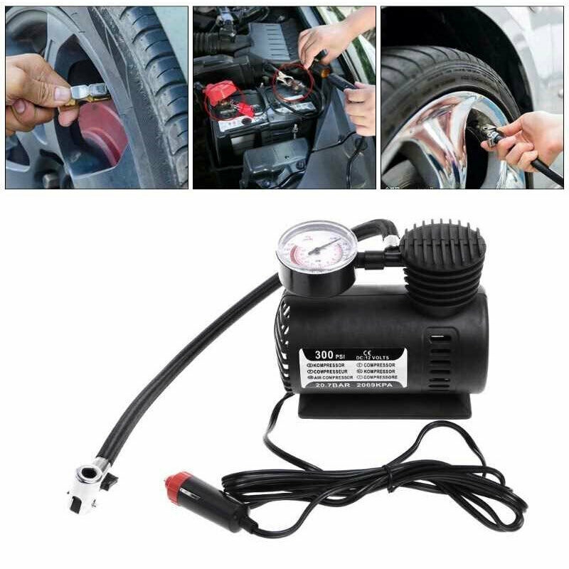 portable car tyre pump