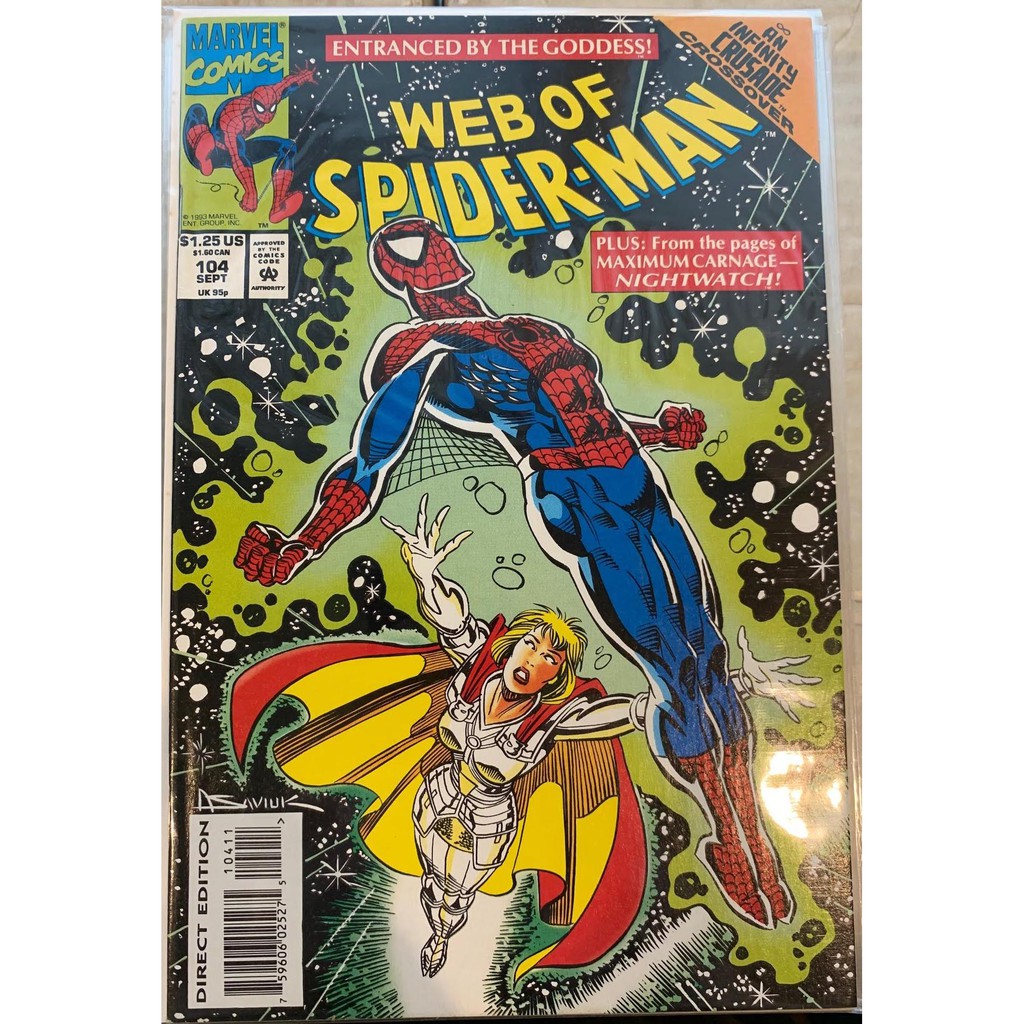 Marvel Comics: Web of Spider-Man #104 & 106 Infinity Crusade Crossover |  Shopee Philippines