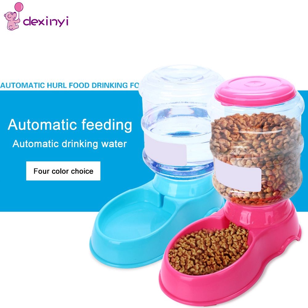Pet Feeder Water Dispenser 3 5l Large Automatic Cat Dog Shopee