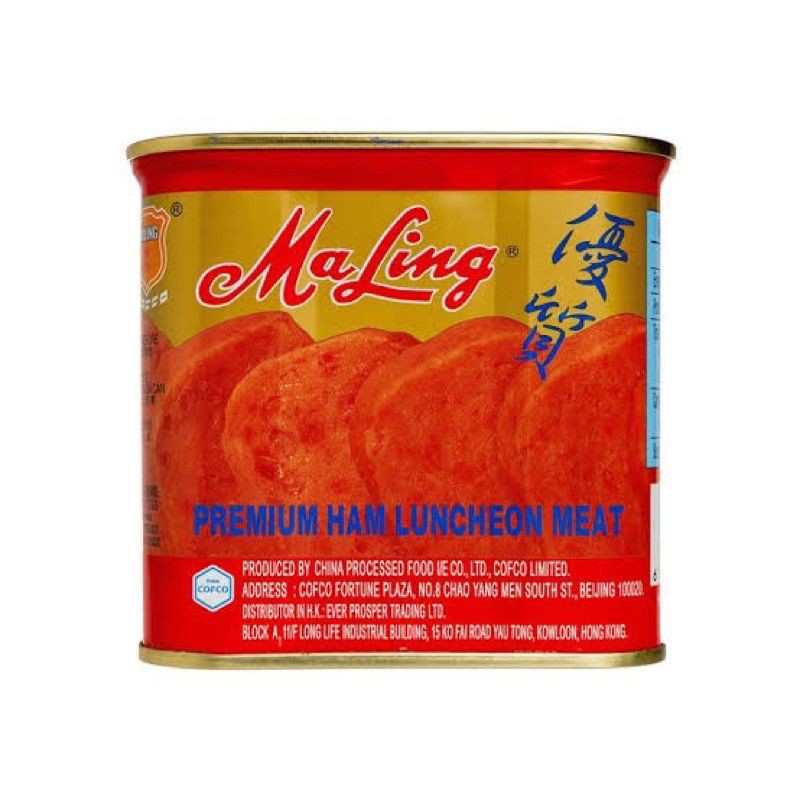 Buy 1 Take 1 Maling Premium Ham Luncheon Meat 340g | Shopee Philippines
