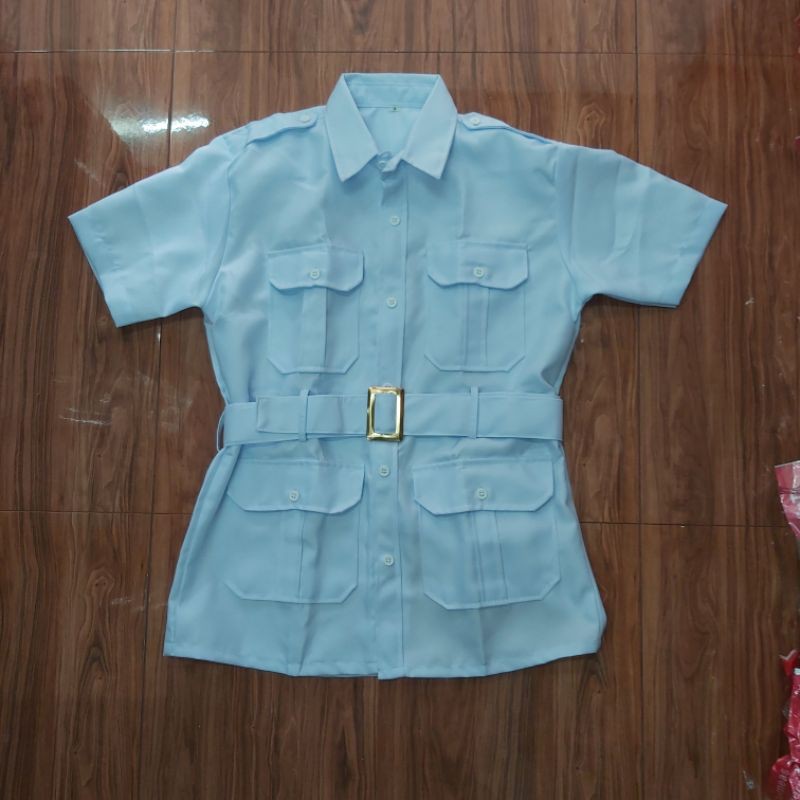 bust jacket uniform for officer security guard with buckles Shopee