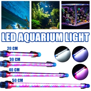 【READY STOCK in Philippines】(20CM) 2.5W 18led Fish Tank Lights Waterproof 2835SMD LED Blub Glass Cov #9