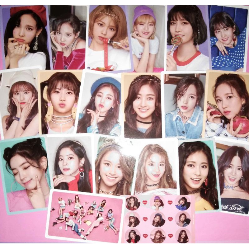 TWICE: Official What is Love POB Photocards - Per Member Set | Shopee ...