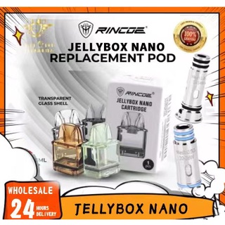 ORIGINAL Jellybox Nano Empty Cartridge Coil Jellybox Occ Jellybox Cartridge Jellybox Coil Jellybox S