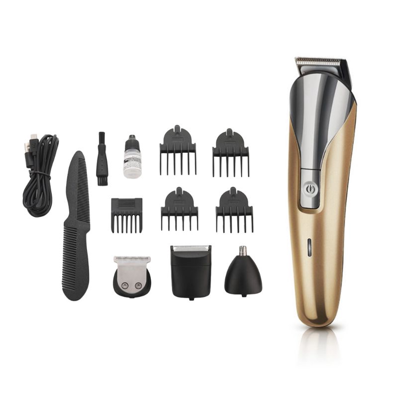 men's grooming kit with nose hair trimmer