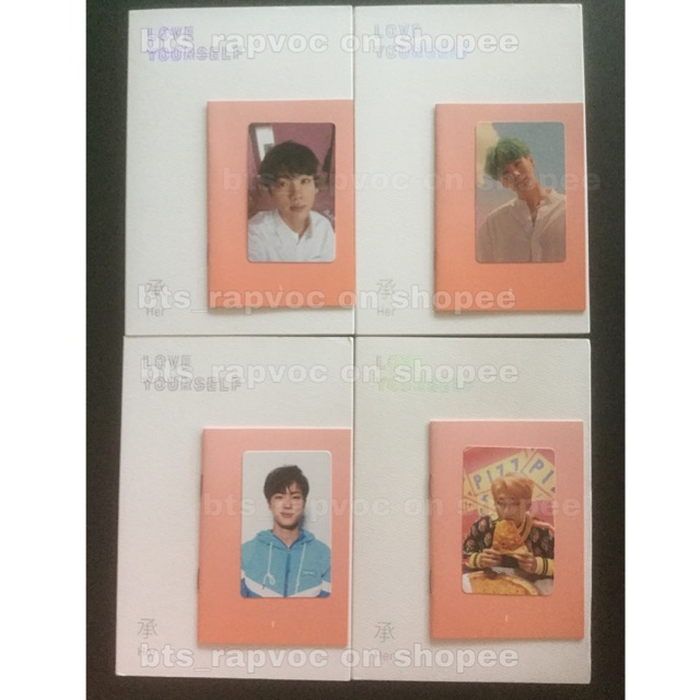 Bts Love Yourself Her Love Album Official Shopee Philippines