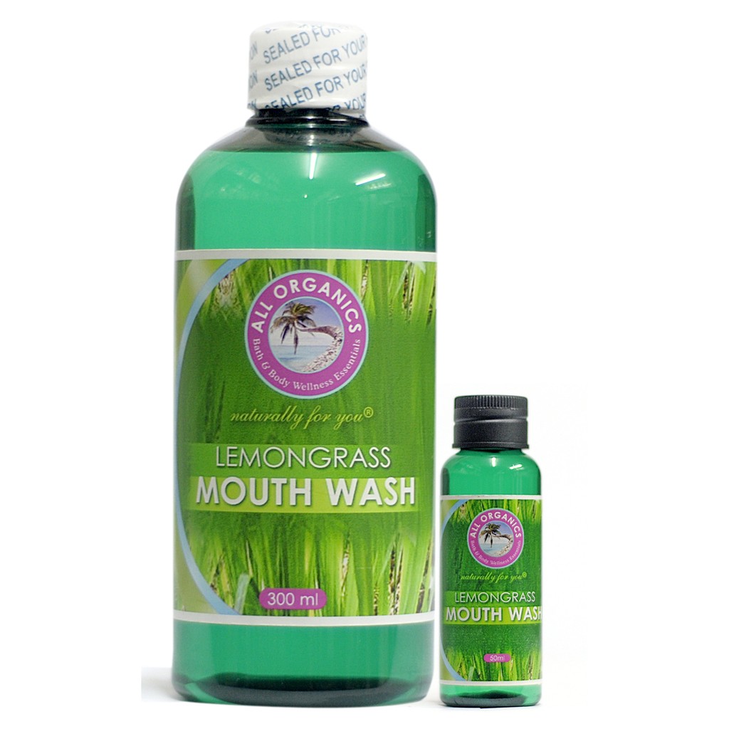 Milea All Organics Lemongrass Mouthwash | Shopee Philippines