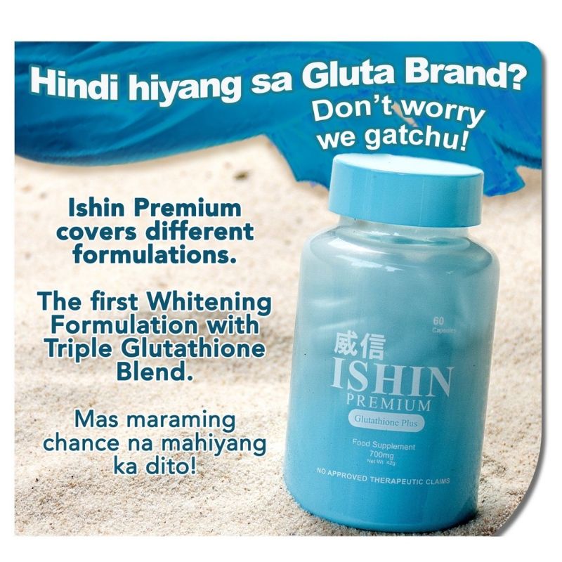 Ishin Premium Glutathione Plus First Triple Glutathione Japan Formula ...