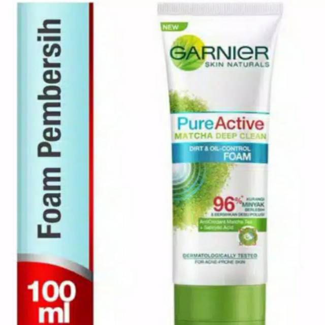 garnier matcha cleanser