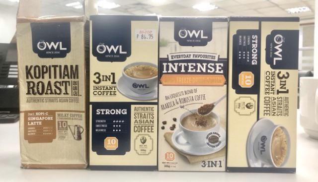 Owl 3 In 1 Strong Authentic Straits Asian Coffee Strong 3 In 1