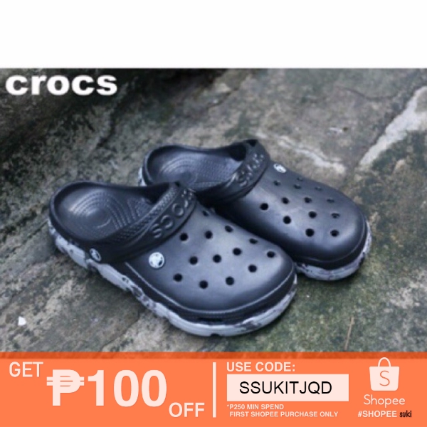 sandal crocs shopee