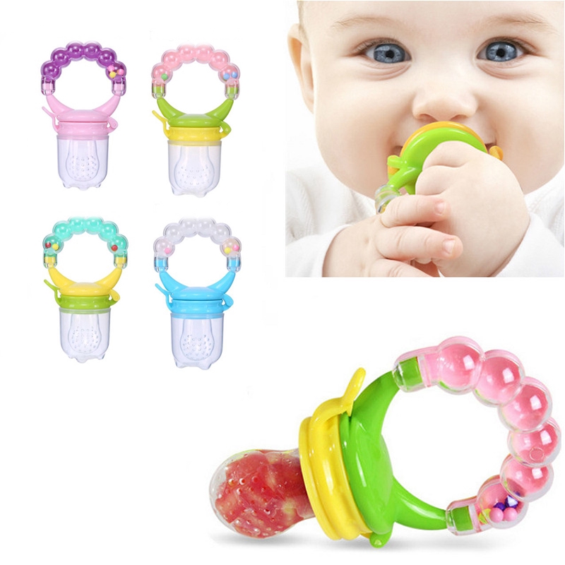baby fresh food and fruit feeder pacifier nibbler