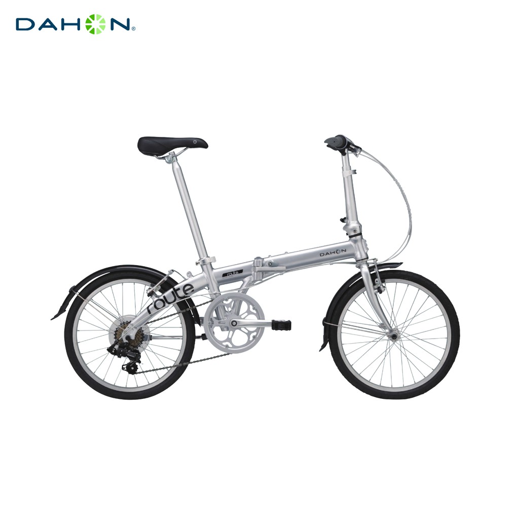 silver folding bike