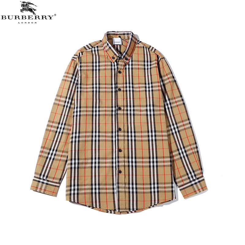 burberry plaid dress shirt