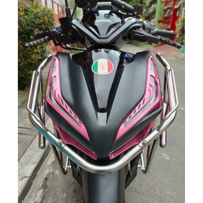 honda click v2 125/150 crash guard stainless 304 CGM | Shopee Philippines