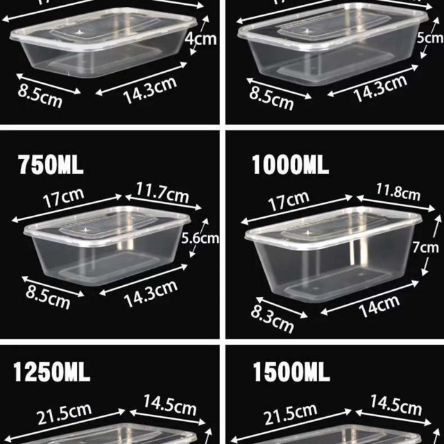 Microwavable WHOLESALE food tupperware / food container Shopee Philippines