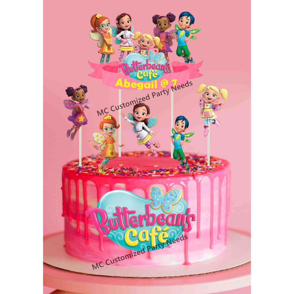 Butterbeans Cafe Cake Topper Shopee Philippines