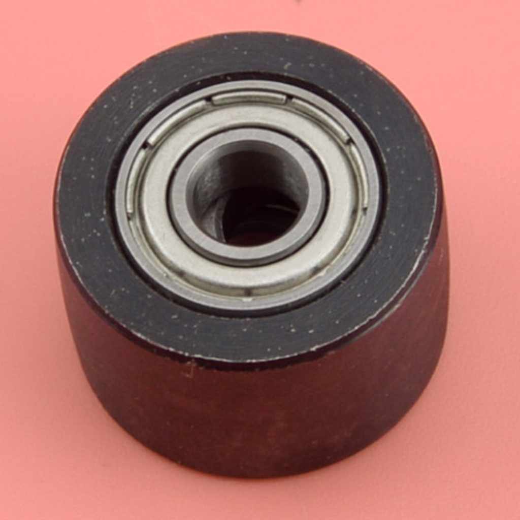 LETAOSK Black Pulley Wheel Idler Roller Guide for 20x520mm Air Belt