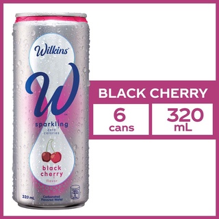 Wilkins Sparkling Water Black Cherry 320mL - Pack of 6