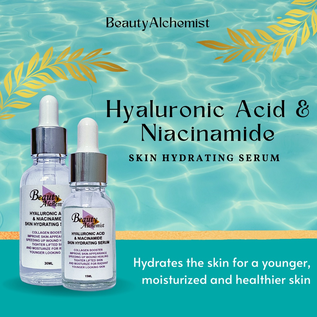 HYALURONIC ACID WITH NIACINAMIDE ULTRA HEALING AND SKIN HYDRATING SERUM Shopee Philippines