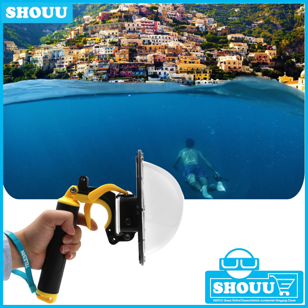 TELESIN Underwater Dome Photography for Cameras fot GoPro Hero 10 9 8 7