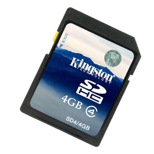 Kingston Sd Card Specification Sheet (buy Online): SDC4/16GBSP