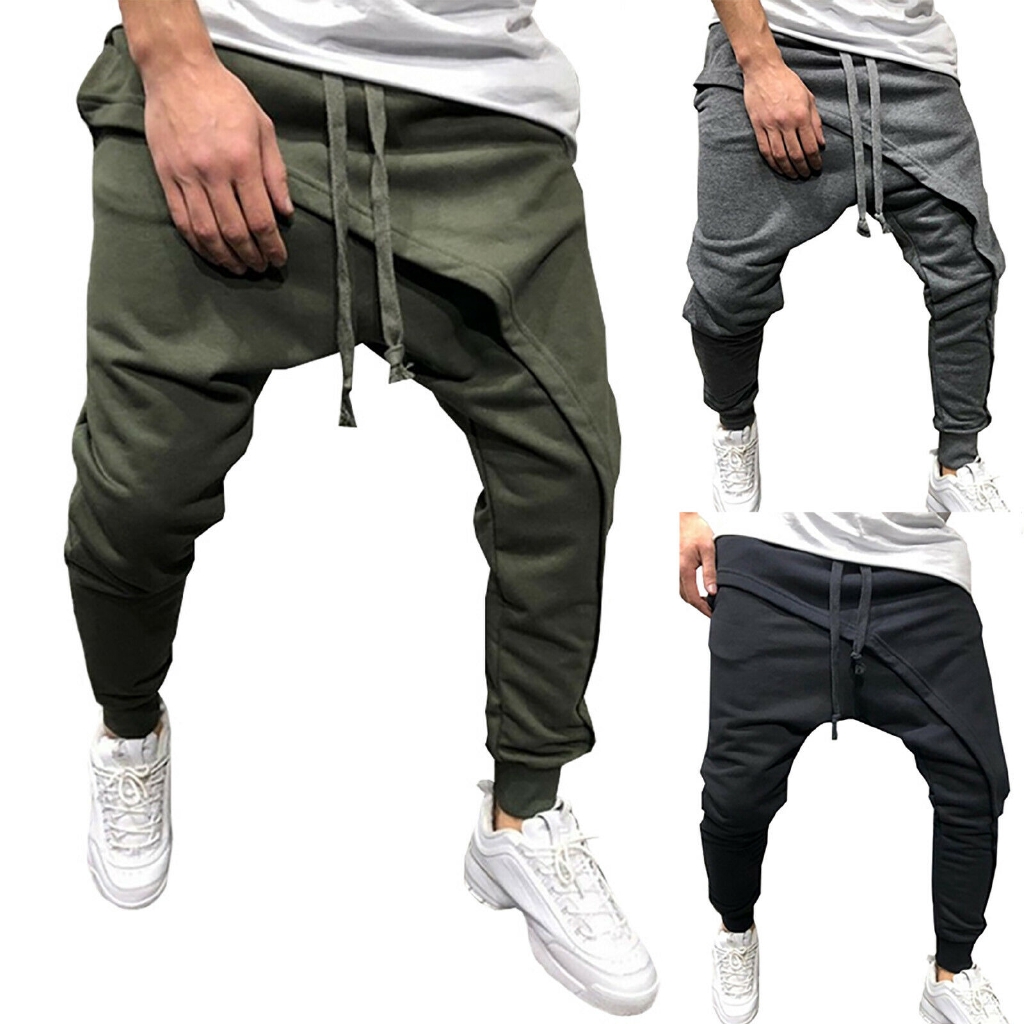 harem cargo pants mens