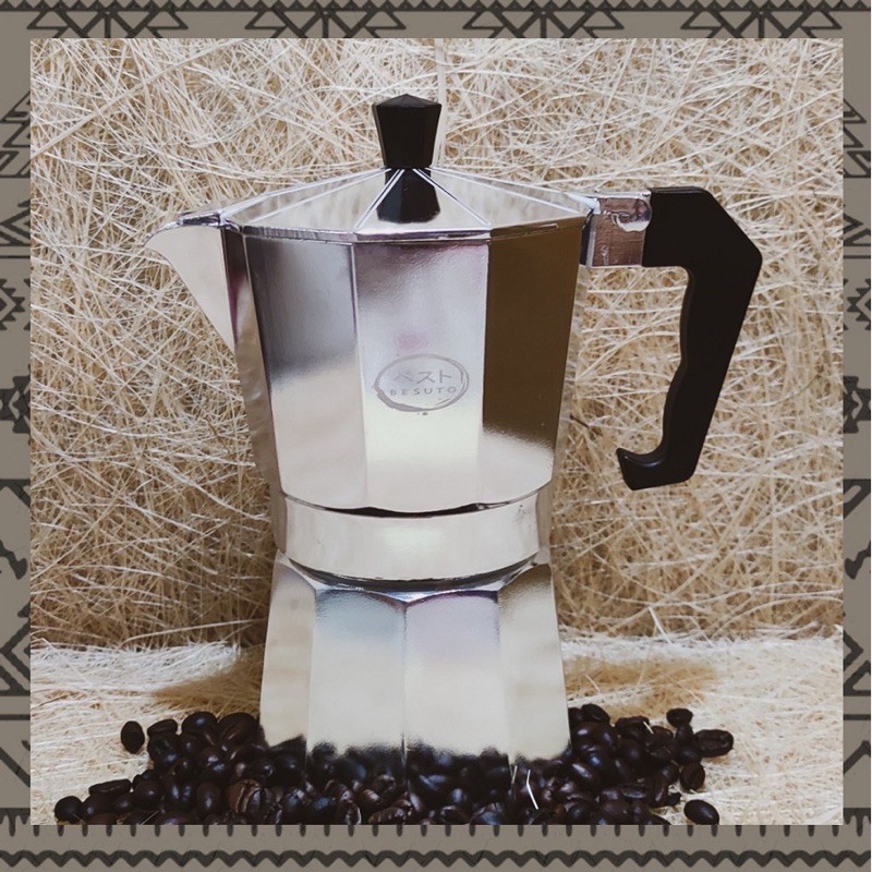 Italian Top Moka Espresso Cafeteria Coffee Pot Maker Manual Coffee maker LP  | Shopee Philippines