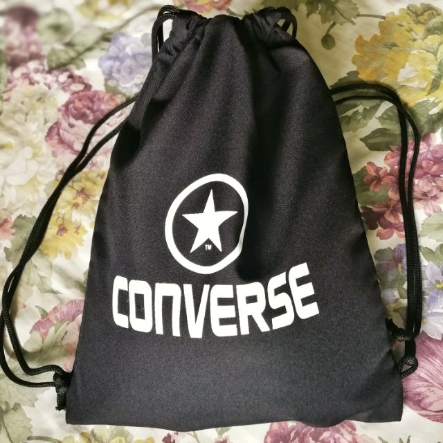 converse drawstring bag