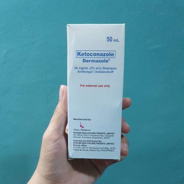 Ketoconazole Shampoo (DERMAZOLE)50ml & 100ml Shopee Philippines