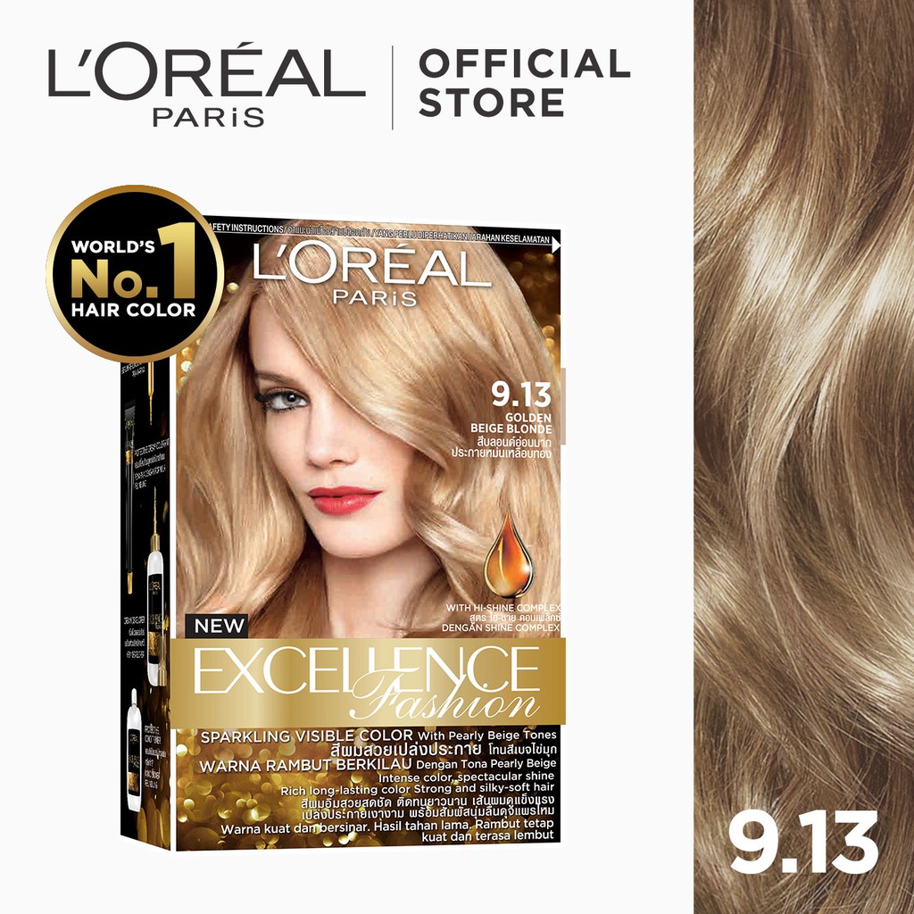 L Oreal Paris Excellence Fashion Parisian Gold