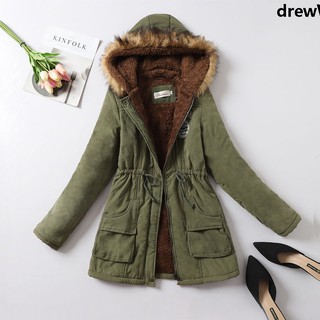 women's plus size parka jacket