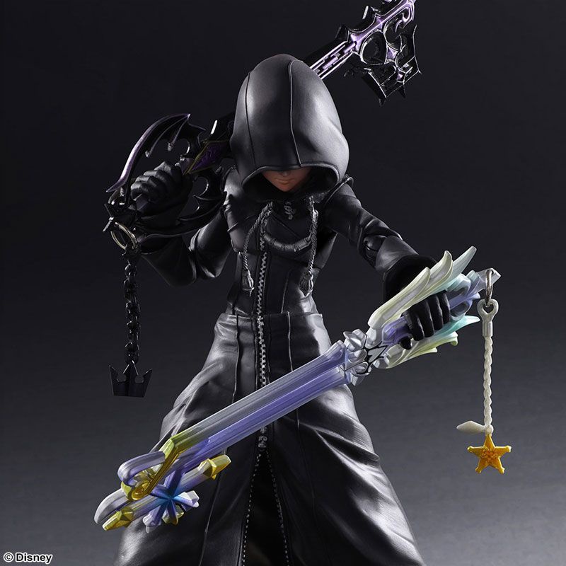 Kingdom Hearts 2 Play Arts Kai Roxas Organization XIII ver. - Square ...