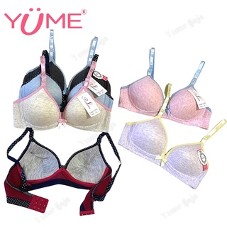 ☃YUME NEW ARRIVAL BEGINNER TEENS BRA SOFT SMOOTH COTTON COMFORTABLE NON & W/ WIRE SCHOOL BRA #YTB12♙