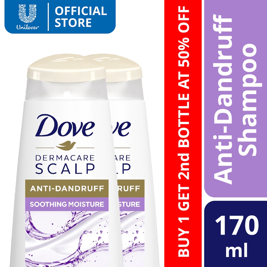 Dove Dermacare Scalp Shampoo 170ml x2 Shopee Philippines