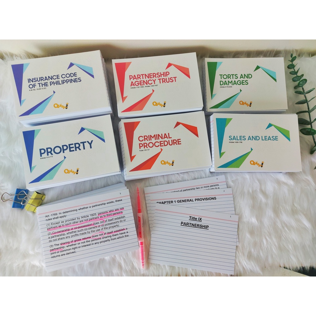 Insurance Code of the Philippines Reviewer CODAL FLASHCARDS