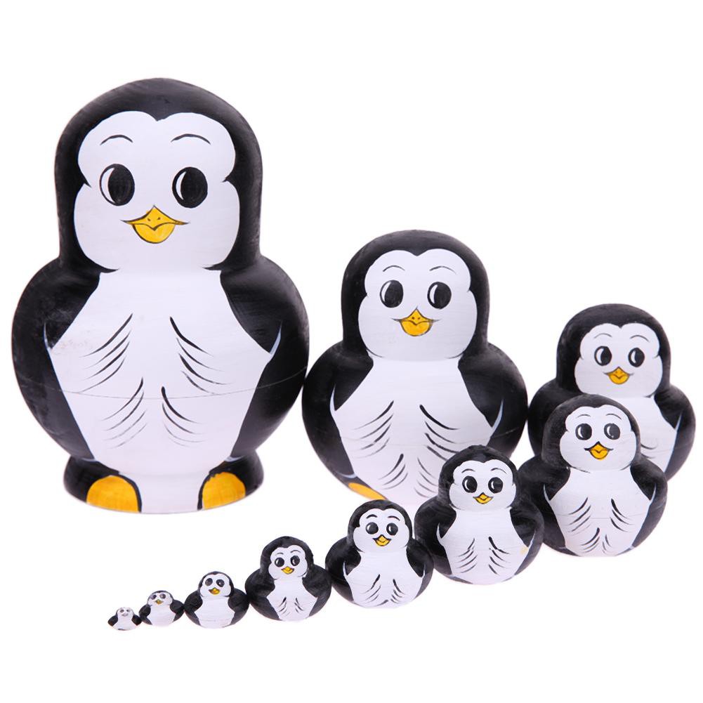 penguin russian dolls