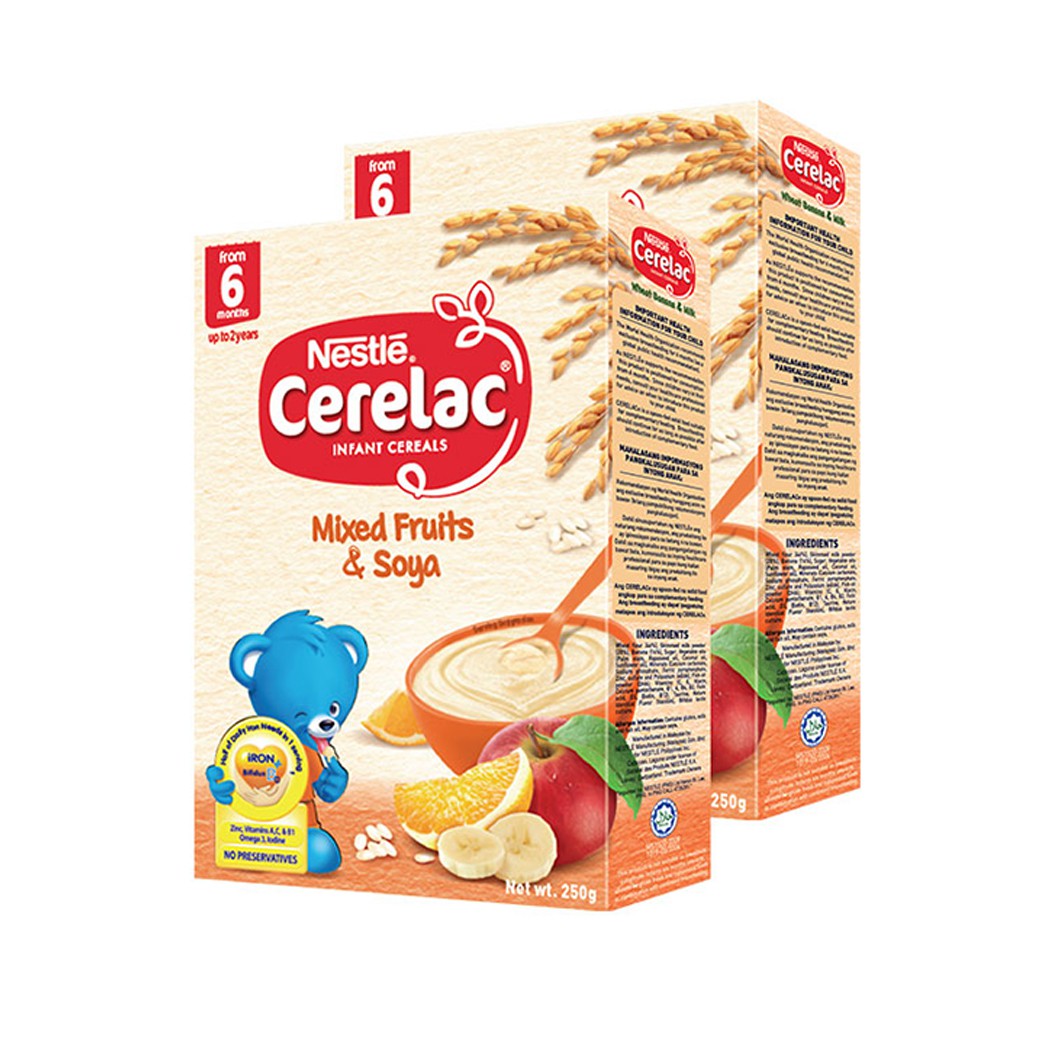 ingredients of cerelac rice