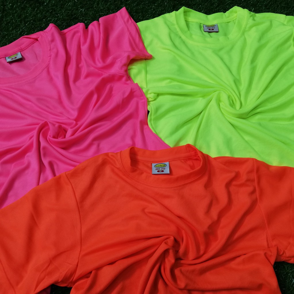 Transfer it PASTEL COLOR DRIFIT SHIRT Breathable Tees Polyester Tshirt Uniform Giveaway Promotional