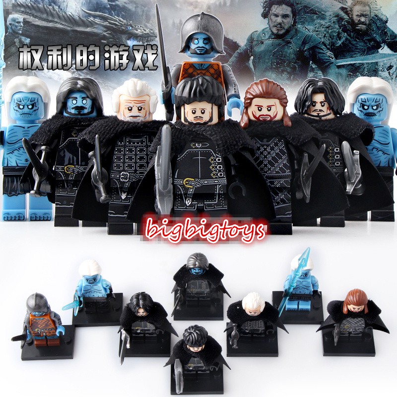 jon snow lego minifigure