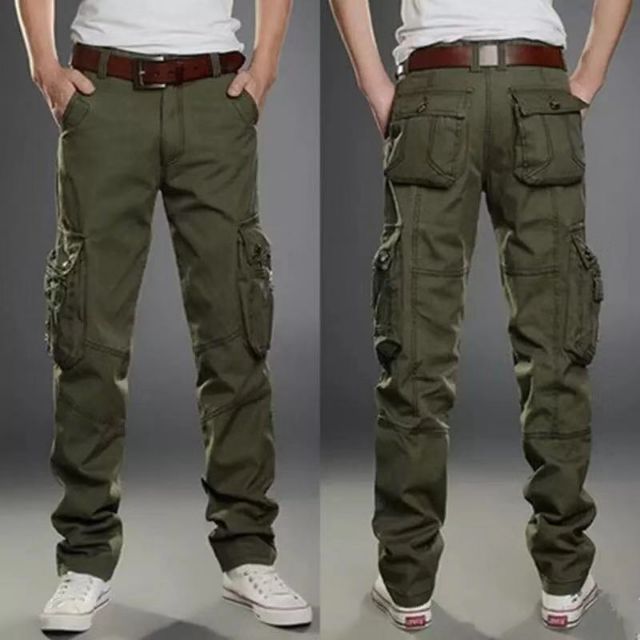 GK# Men’s 6 pocket cargo pants | Shopee Philippines