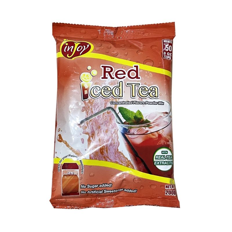 inJoy Red Iced Tea Concentrate + Intense Sugar Shopee Philippines