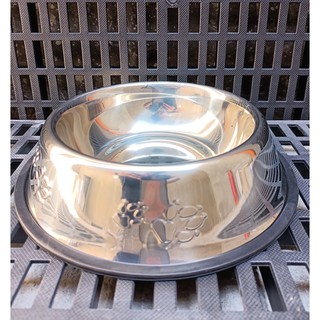 Stainless Dog and Cat Food Bowl - Medium