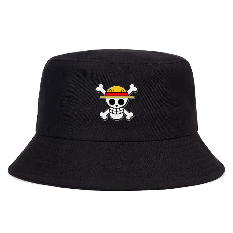 One Piece Hat 100% Cotton Anime Fisherman Hat High Quality Snapback Hat ...