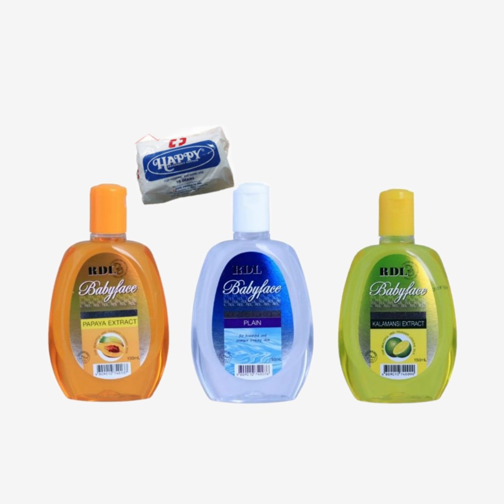 RDL Baby Face Cleanser Papaya,Kalamansi,avocado,cucumber & Plain 75ml,150ml&250ml Shopee